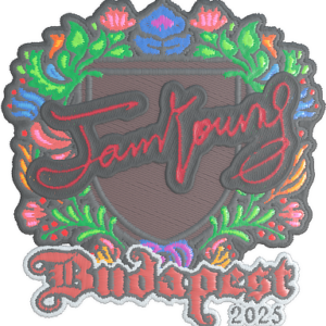 Sticker | JamYoung (Embroidered) | Budapest 2025