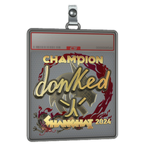 Sticker Slab | donk (Gold, Champion) | Shanghai 2024