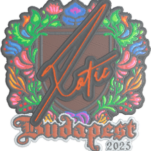 Sticker | XotiC (Embroidered) | Budapest 2025