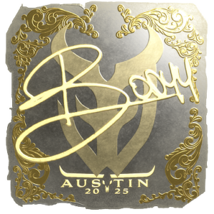 Sticker | bodyy (Gold) | Austin 2025