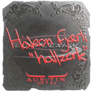 Sticker | hallzerk (Foil) | Austin 2025
