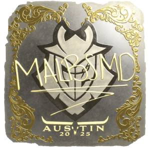 Sticker | malbsMd (Gold) | Austin 2025
