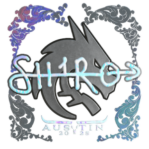 Sticker | sh1ro (Holo) | Austin 2025