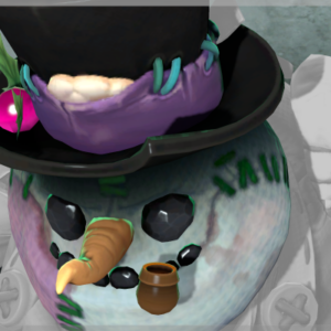 Autographed Frosty the Sew-Man Head