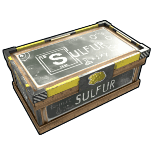 Scientific Sulfur Storage