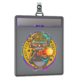 Sticker Slab | Ready For Battle (Holo)