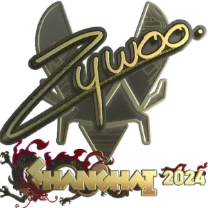 Sticker | ZywOo (Gold) | Shanghai 2024