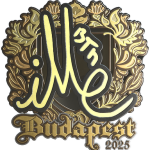 Sticker | iM (Gold) | Budapest 2025