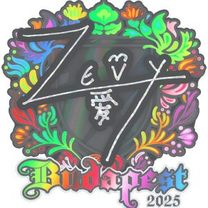 Sticker | zevy (Holo) | Budapest 2025