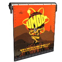 uMod Fundraiser Garage Door