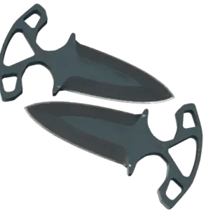 ★ StatTrak™ Shadow Daggers | Night (Well-Worn)