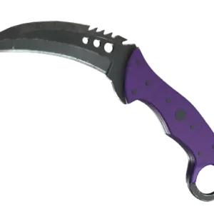 ★ StatTrak™ Talon Knife | Ultraviolet (Well-Worn)