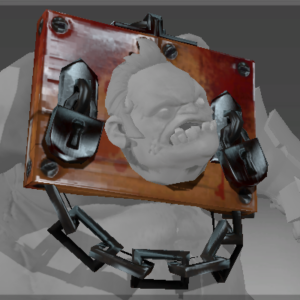 Autographed Execution Headclamp of the Black Death