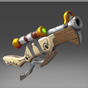 Frozen Rifle of The Howling Wolf