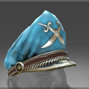 Inscribed Admiral's Foraged Cap
