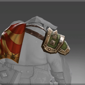 Inscribed Pauldron and Cloak of the Antipodeans