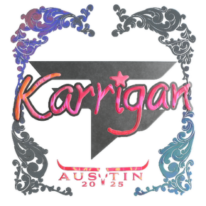 Sticker | karrigan (Holo) | Austin 2025