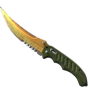 ★ StatTrak™ Flip Knife | Lore (Well-Worn)