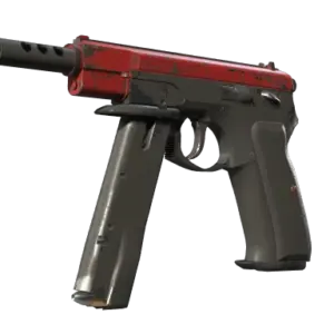 CZ75-Auto | Crimson Web (Well-Worn)