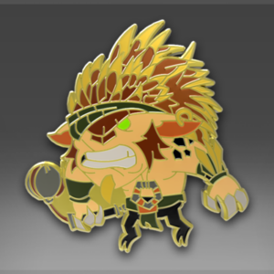Genuine Pin: Bristleback