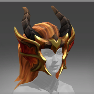 Inscribed Helm of the Enthaleen Dragon
