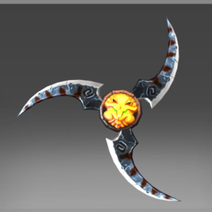 Inscribed Shuriken of the Blood Stained Sands