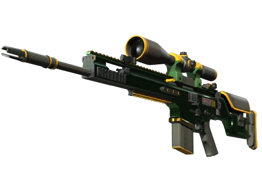 StatTrak™ SCAR-20 | Powercore (Well-Worn)
