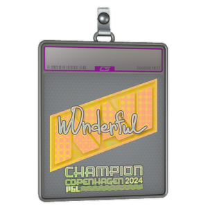Sticker Slab | w0nderful (Holo, Champion) | Copenhagen 2024