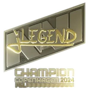 Sticker | jL (Gold, Champion) | Copenhagen 2024