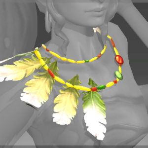 Inscribed Necklace of the Wildwing's Blessing
