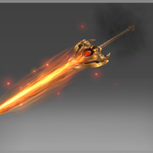 Inscribed Spear of the Daemonfell Flame