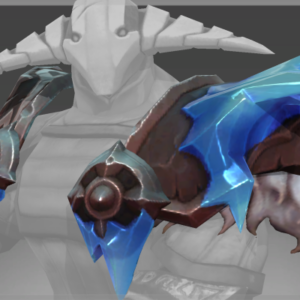 Pauldrons of the Guardian of the Sapphire Flame