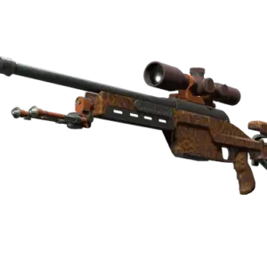 SSG 08 | Orange Filigree (Minimal Wear)