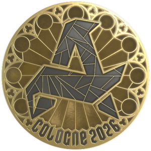 Sticker | Aurora (Gold) | Cologne 2026