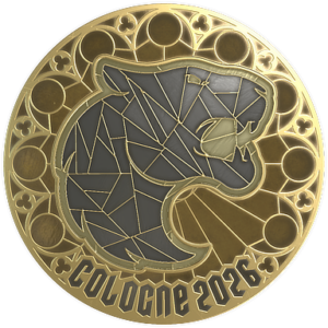 Sticker | FURIA (Gold) | Cologne 2026