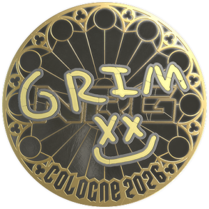 Sticker | Grim (Gold) | Cologne 2026