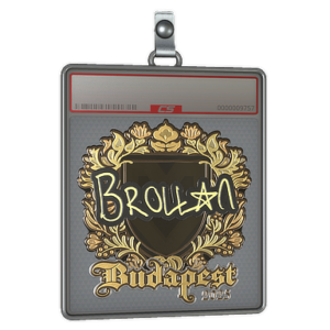 Sticker Slab | Brollan (Gold) | Budapest 2025