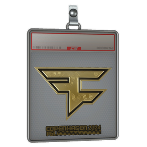 Sticker Slab | FaZe Clan (Gold) | Copenhagen 2024