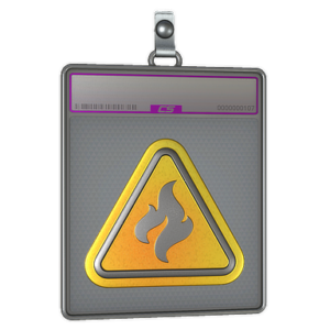 Sticker Slab | Flammable (Foil)