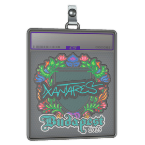 Sticker Slab | XANTARES (Embroidered) | Budapest 2025