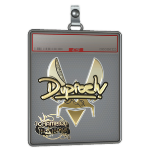 Sticker Slab | dupreeh (Gold, Champion) | Paris 2023