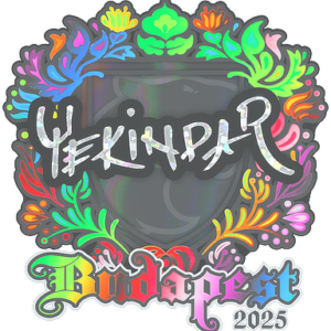 Sticker | YEKINDAR (Holo) | Budapest 2025