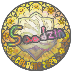 Sticker | saadzin (Holo) | Cologne 2026
