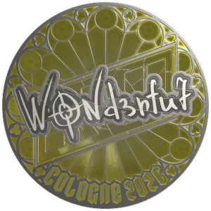 Sticker | w0nderful (Foil) | Cologne 2026