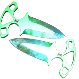 ★ StatTrak™ Shadow Daggers | Gamma Doppler Phase 3 (Factory New)